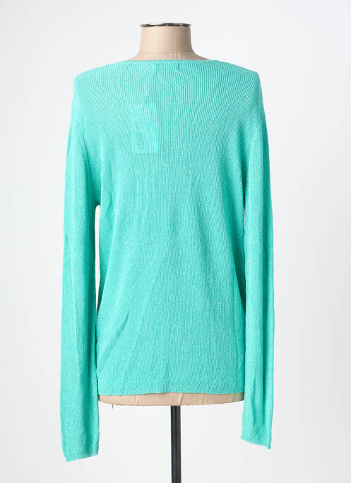 Gilet manches longues bleu TRIPODE femme