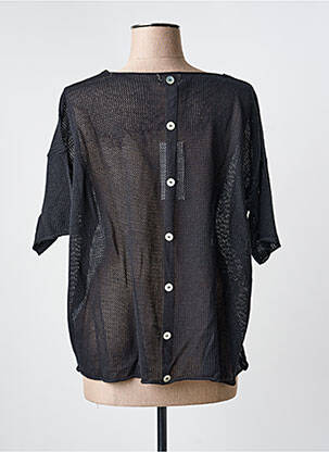 Top manches courtes manches courtes noir LOLA ESPELETA femme