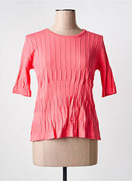 Top manches courtes manches courtes rose GRIFFON femme