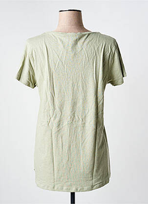 Top manches courtes manches courtes vert TBS femme