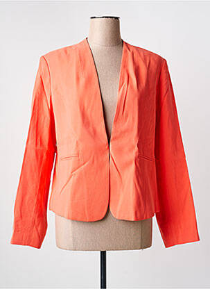 Blazer manches longues orange JULIE GUERLANDE femme