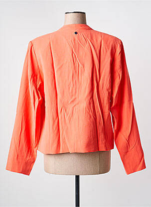 Blazer manches longues orange JULIE GUERLANDE femme