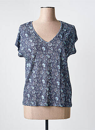 Top bleu JULIE GUERLANDE femme