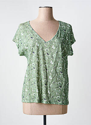 Top vert JULIE GUERLANDE femme
