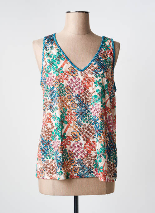 Top bleu LOLA ESPELETA femme