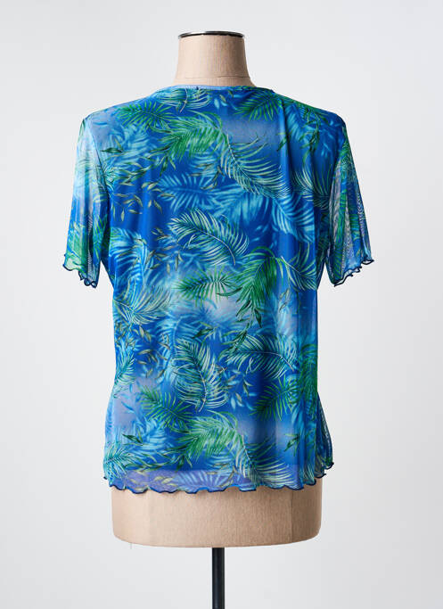 Top bleu QUATRE VINGT JOURS femme