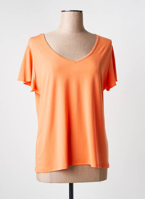 Top orange GENUINE femme