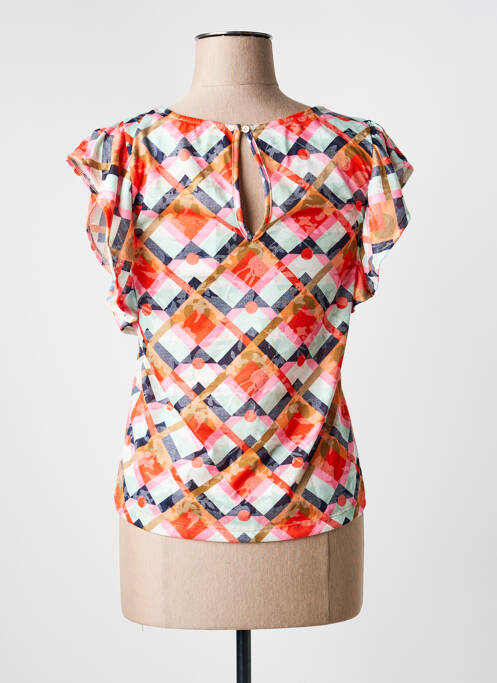 Top orange LOLA ESPELETA femme