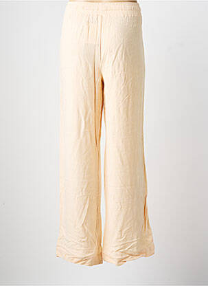 Pantalon droit taille élastique beige B.YOUNG femme