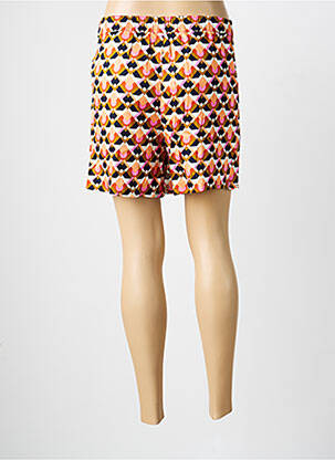 Jupe short taille élastique orange LOLA ESPELETA femme