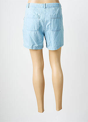 Short fermeture zippée sous rabat boutonné taille normale bleu LOLA ESPELETA femme
