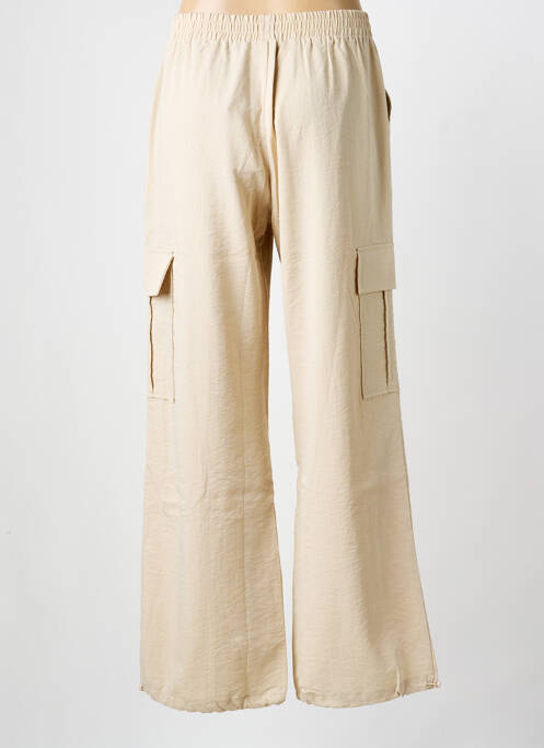 Pantalon cargo beige COPENHAGEN femme