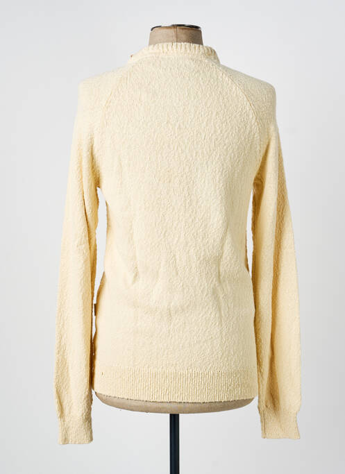 Pull col rond manches longues beige BLEND homme