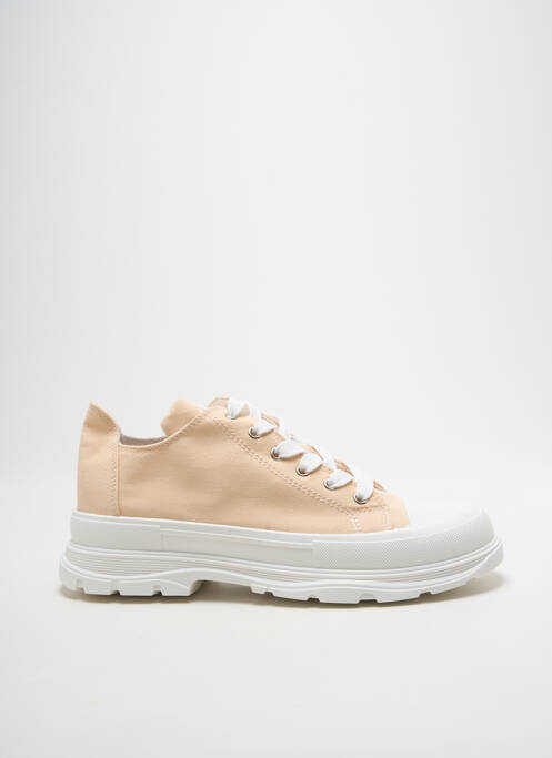 Baskets beige LPB femme
