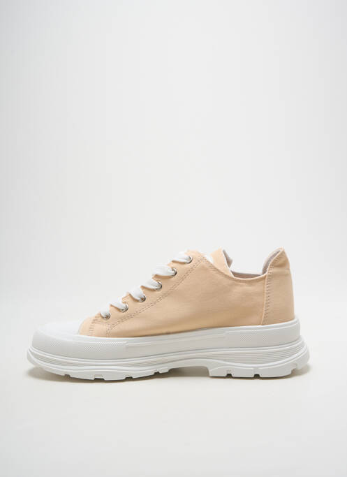 Baskets beige LPB femme