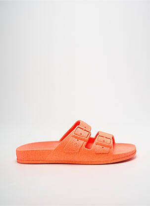 Mules/sabots voute plantaire talon plat jusqu'à 3cm orange CACATOÈS femme