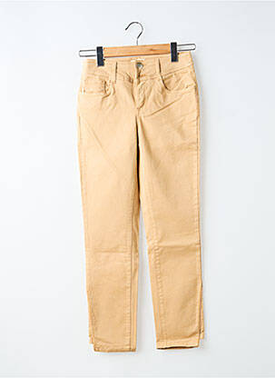 Jeans coupe slim stretch taille normale beige LOLA ESPELETA femme