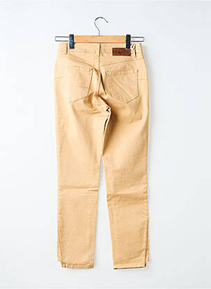 Jeans coupe slim stretch taille normale beige LOLA ESPELETA femme