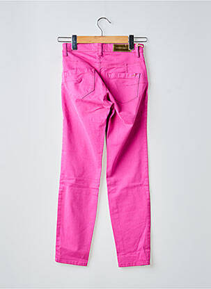 Pantalon 7/8 stretch taille normale rose COUTURIST femme