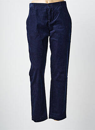 Pantalon droit stretch taille normale bleu HARRIS WILSON femme