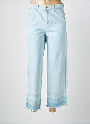 Jeans coupe droite stretch taille normale bleu LA PETITE FRANCAISE femme