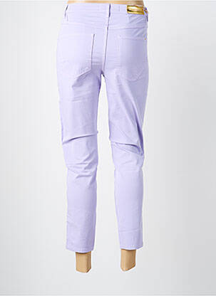 Jeans coupe slim stretch taille normale violet COUTURIST femme