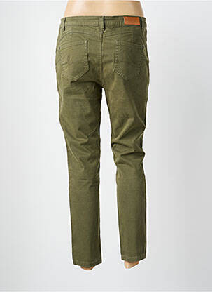 Pantalon 7/8 stretch taille normale vert LOLA ESPELETA femme