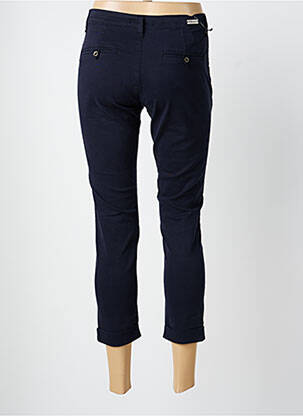 Pantalon 7/8 stretch taille normale bleu DESGASTE femme