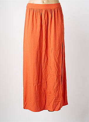 Jupe longue doublure orange LOLA ESPELETA femme