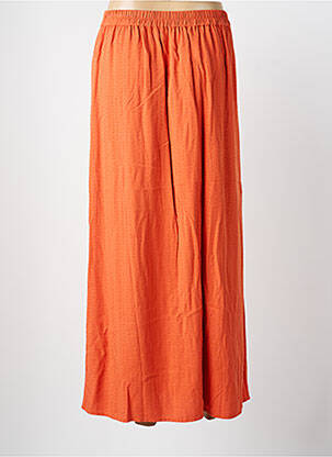 Jupe longue doublure orange LOLA ESPELETA femme