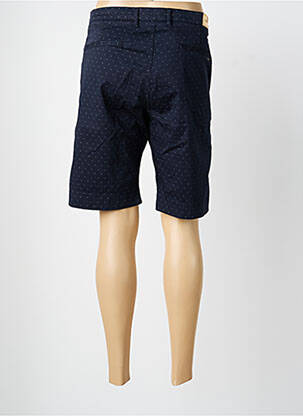 Bermuda coupe chino taille normale bleu COUTURIST femme