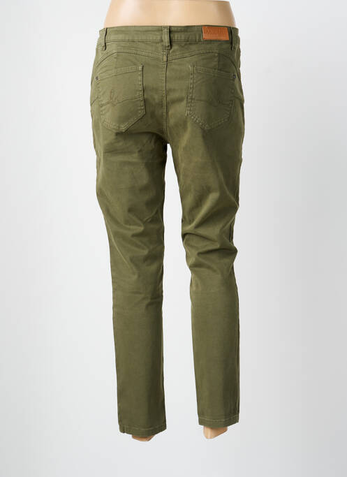 Pantalon 7/8 stretch taille normale vert LOLA ESPELETA femme