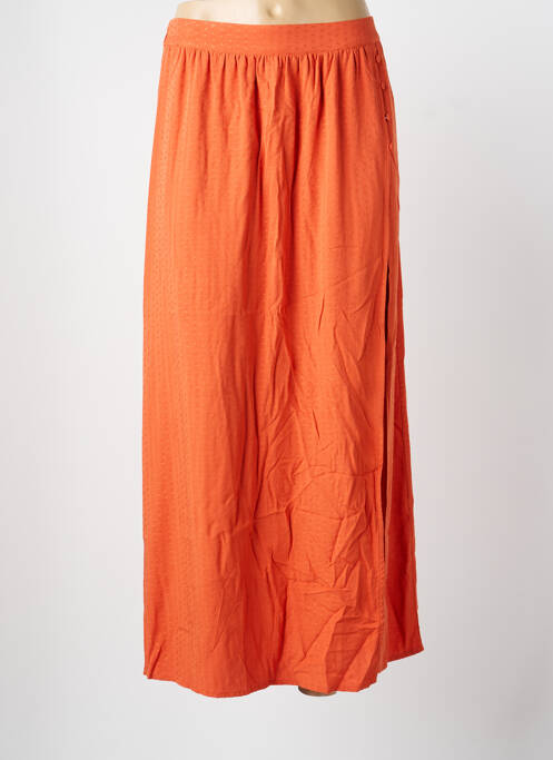 Jupe longue doublure orange LOLA ESPELETA femme