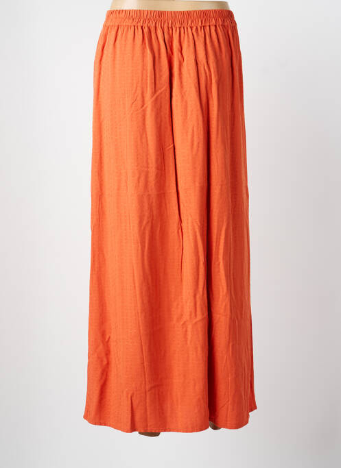 Jupe longue doublure orange LOLA ESPELETA femme
