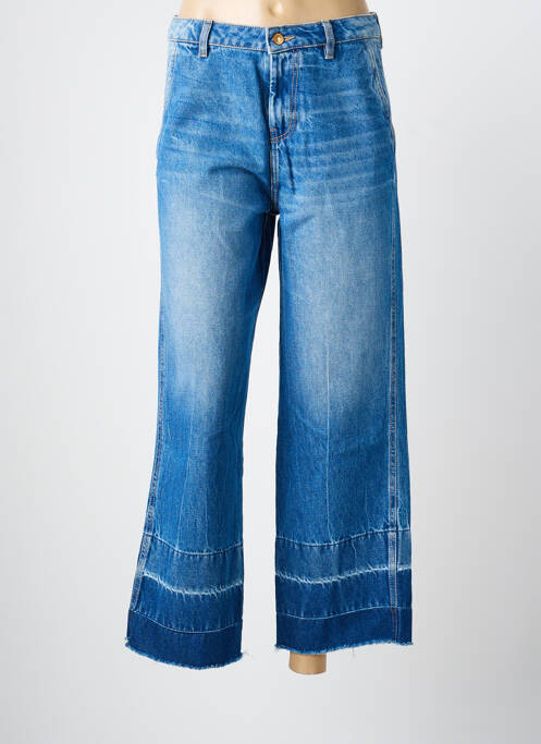 Jeans coupe droite bleu LA PETITE FRANCAISE femme