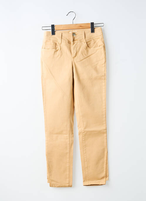 Jeans coupe slim beige LOLA ESPELETA femme