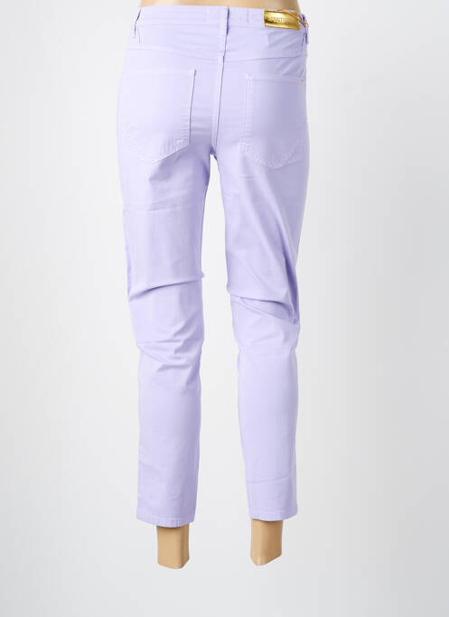 Jeans coupe slim violet COUTURIST femme