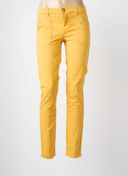 Pantalon chino jaune LOLA ESPELETA femme