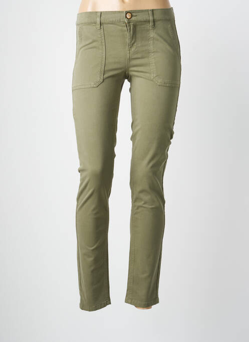Pantalon chino vert LOLA ESPELETA femme