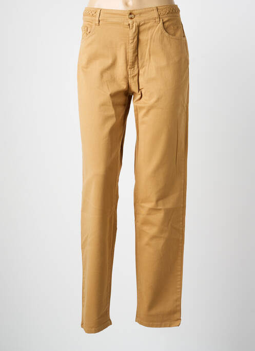 Pantalon droit marron LOLA ESPELETA femme