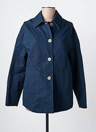 Trench poches sans capuche bleu TRENCH & COAT femme
