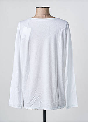 Top coupe cintrée manches longues blanc HARRIS WILSON femme
