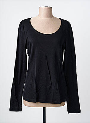 T-shirt manches longues manches longues noir ONE STEP femme