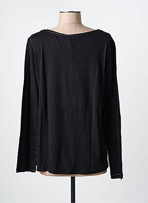Top coupe fluide manches longues noir HARRIS WILSON femme