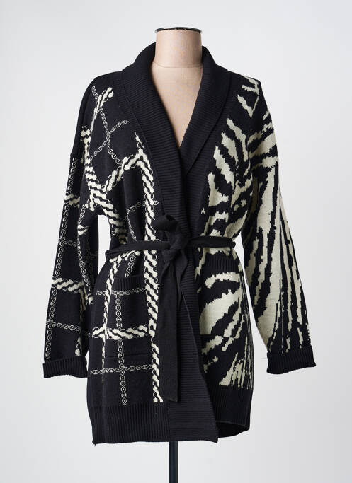 Gilet manches longues noir BARILOCHE femme