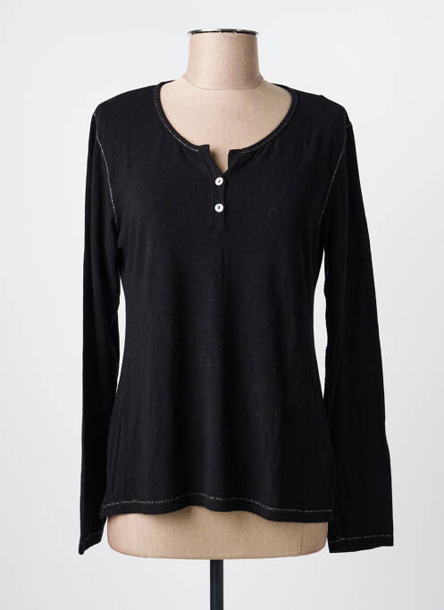 Top noir LA FEE MARABOUTEE femme