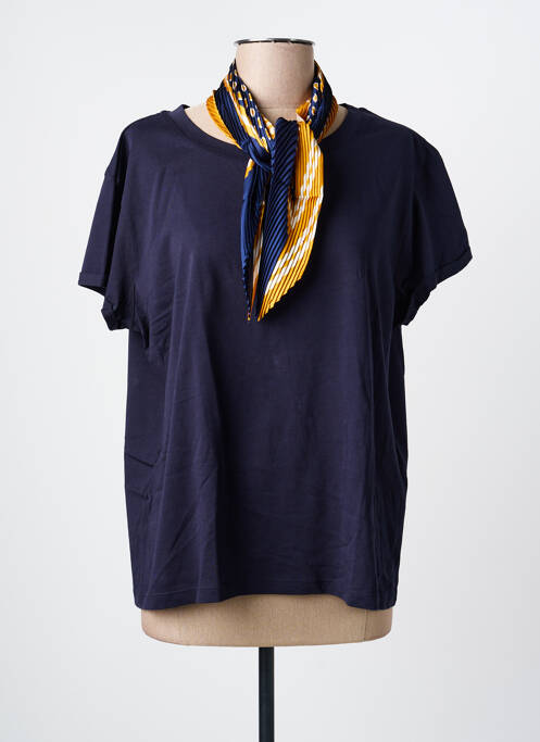 T-shirt bleu LA FEE MARABOUTEE femme