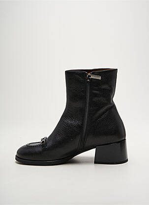 Bottines/boots matière lisse talon de 4 à 6cm noir MOT-CLÈ femme
