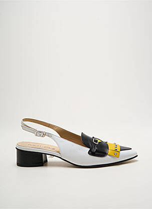 Sandales/nu pieds tissage satiné talon plat jusqu'à 3cm jaune MOT-CLÈ femme
