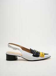 Sandales/nu pieds tissage satiné talon plat jusqu'à 3cm jaune MOT-CLÈ femme